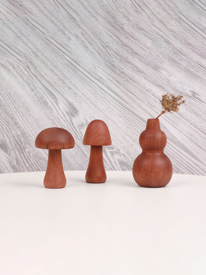 Wooden Mushroom Toy