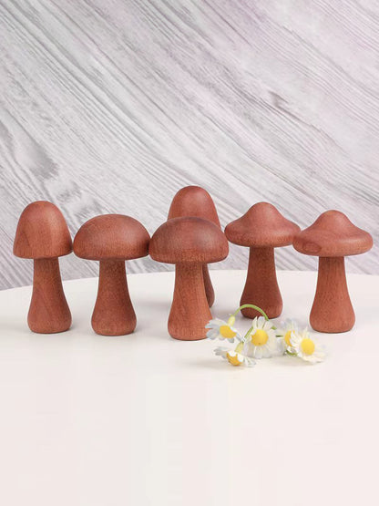 Wooden Mushroom Toy