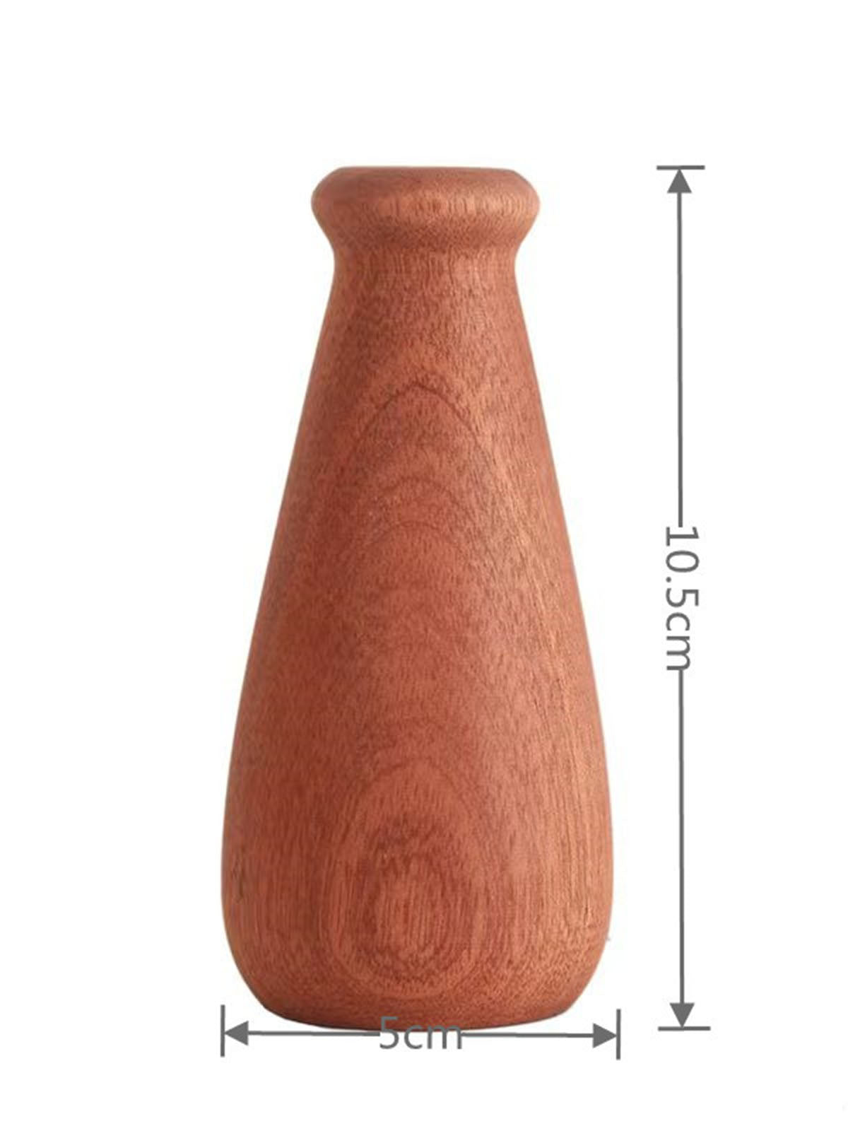 Solid Wood Vintage Decoration Wooden Vases