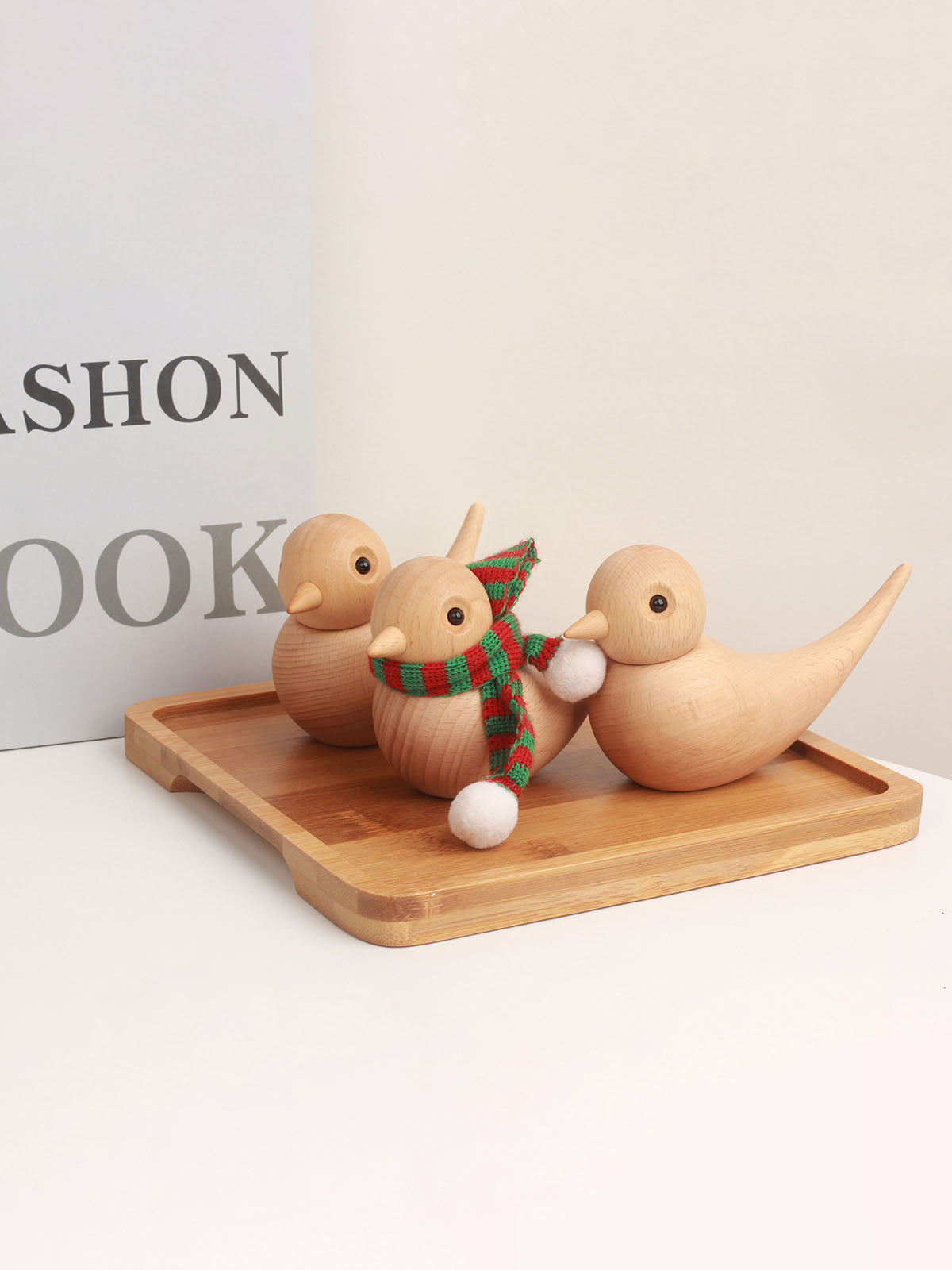 Wooden Beech Bird Toy