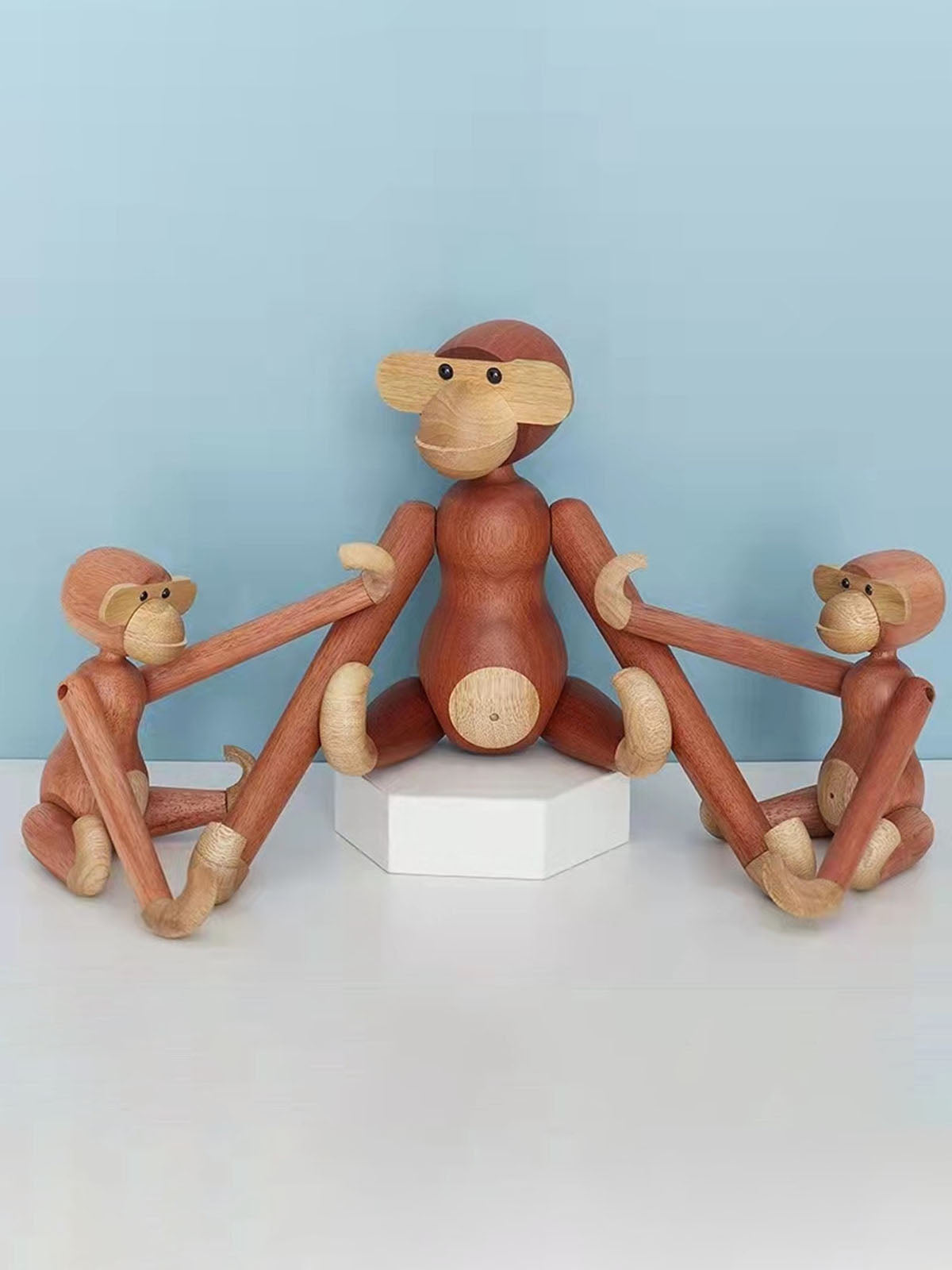 Wooden Monkey Toy