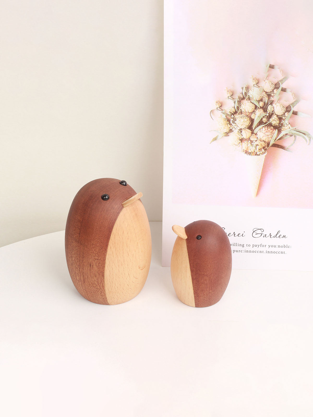 Wooden Penguin Toy