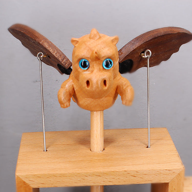 Wooden Mechanical Toy - Cute Dragon