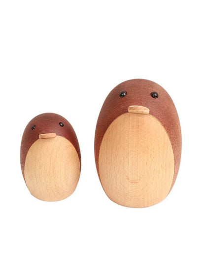 Wooden Penguin Toy