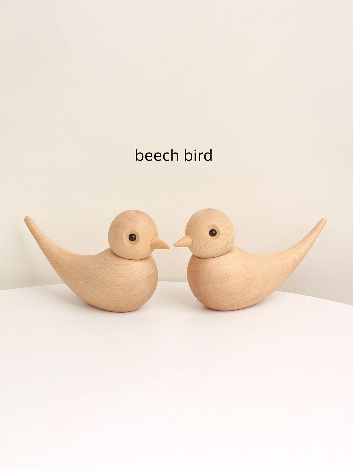 Wooden Beech Bird Toy