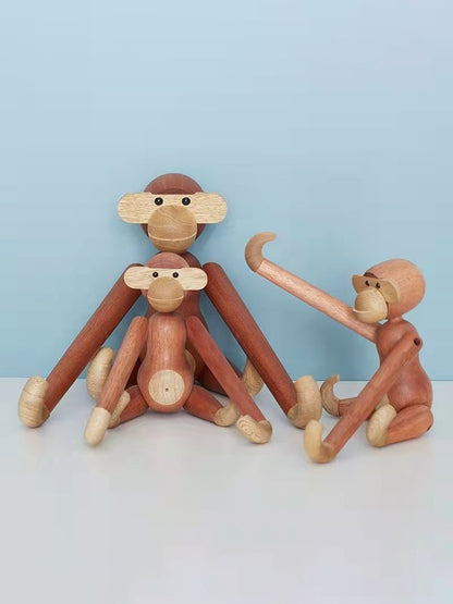 Wooden Monkey Toy