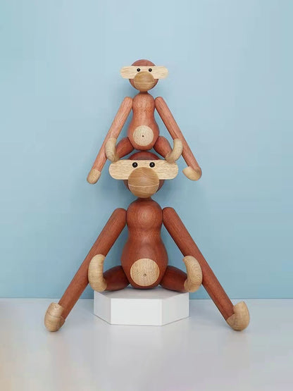 Wooden Monkey Toy