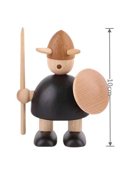 Wooden Toys - Viking Puppet Soldiers