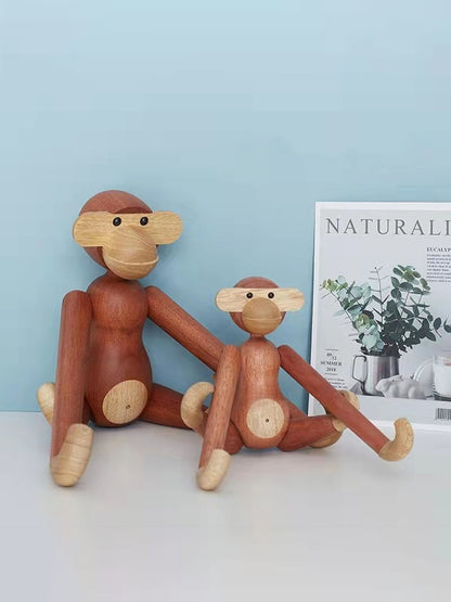 Wooden Monkey Toy