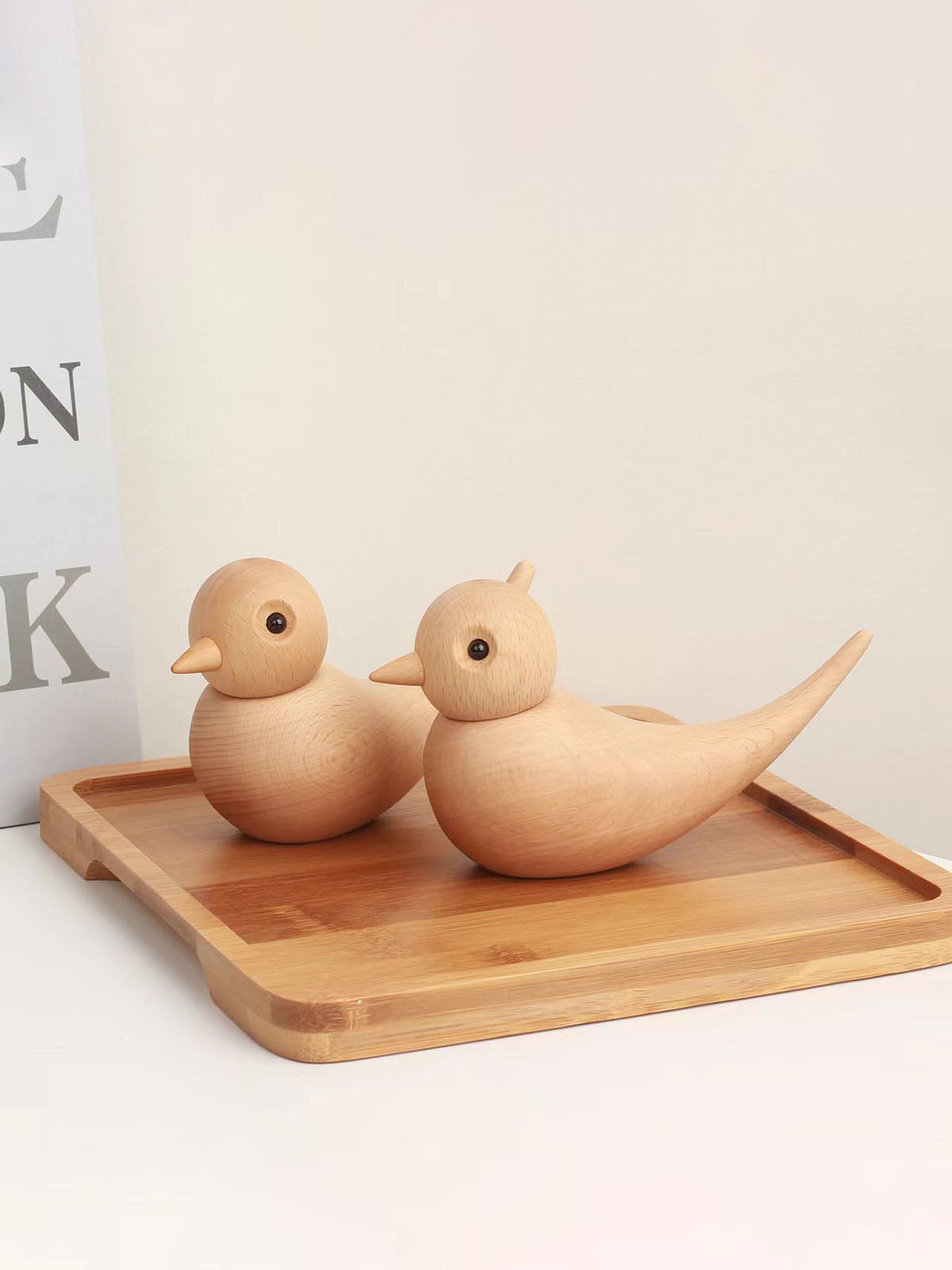 Wooden Beech Bird Toy