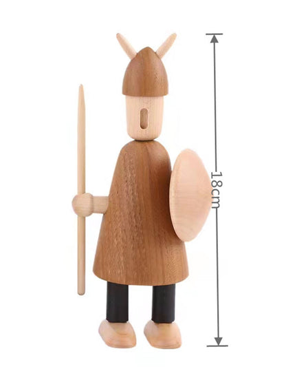 Wooden Toys - Viking Puppet Soldiers