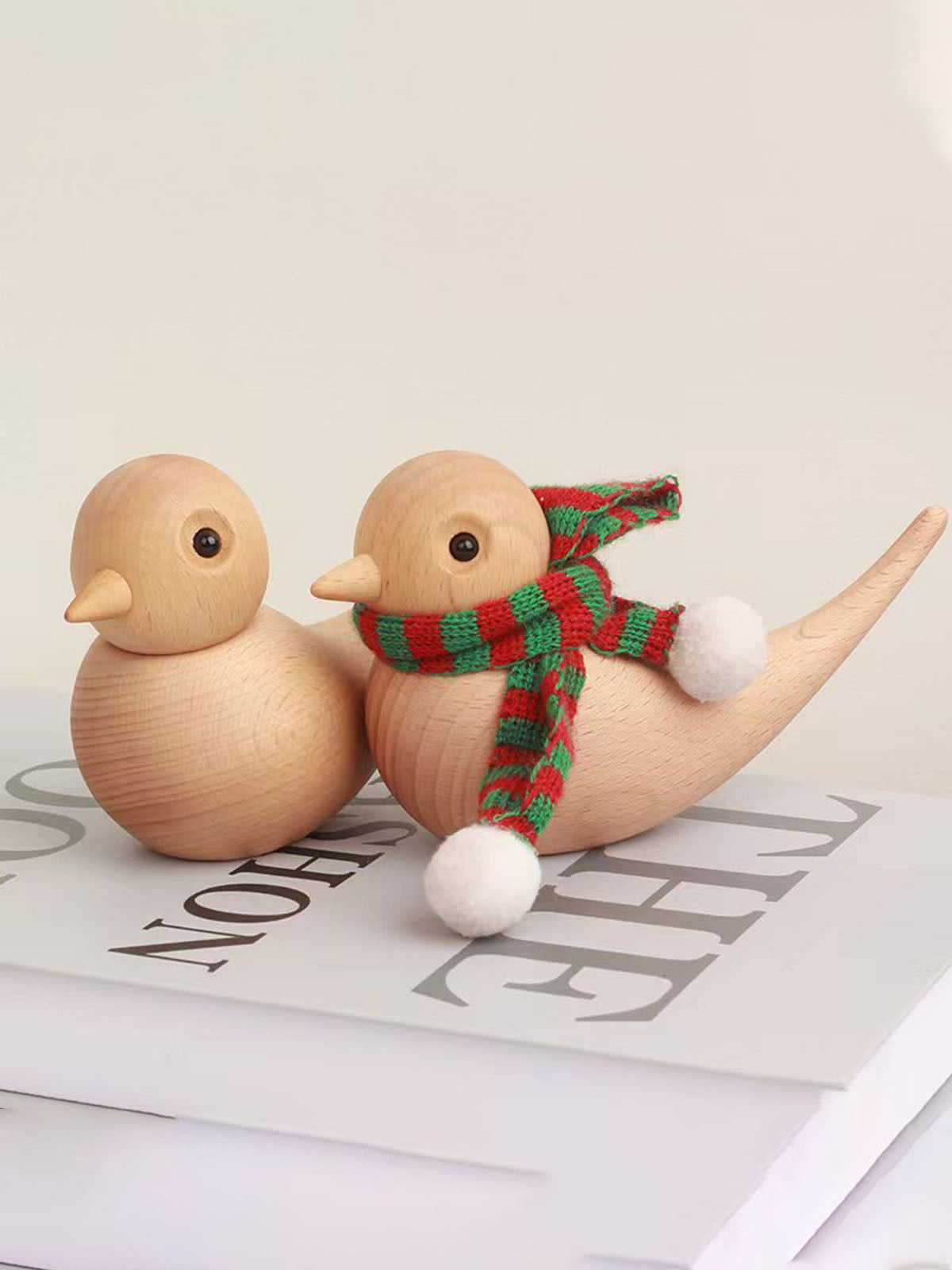 Wooden Beech Bird Toy