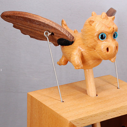 Wooden Mechanical Toy - Cute Dragon